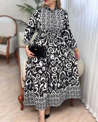 پیراهن ساحلی چین دار