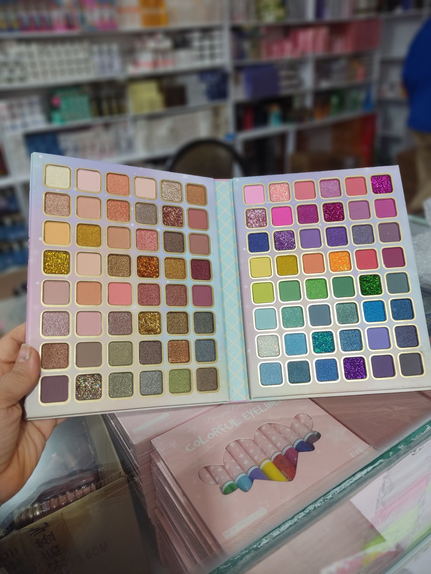 سایه کتابی تاشو96رنگ کد3