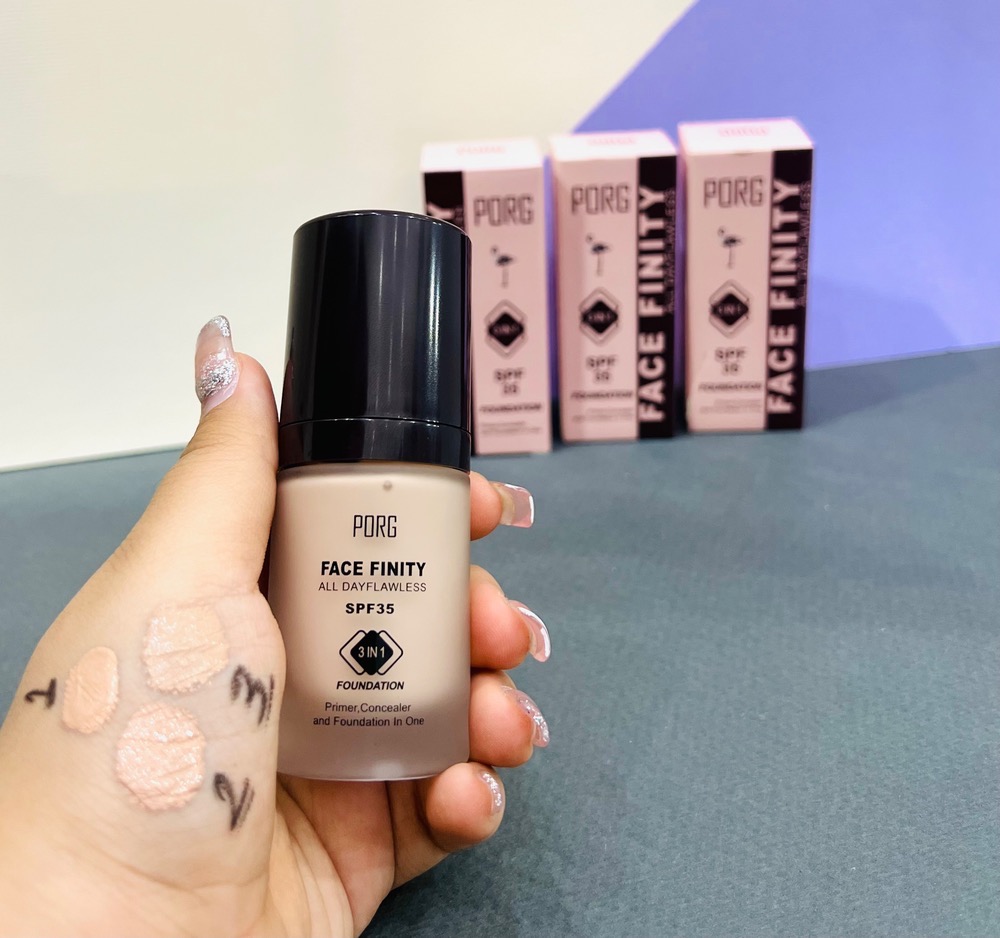 کرم پودر پرگ فیس فینتی face finty با spf35