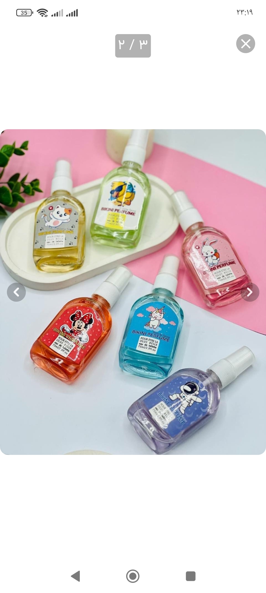 عطر بیکنی بسیار خنک