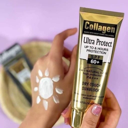 ضدآفتاب کلاژن  spf 90 و spf60  اصل و اورجینال