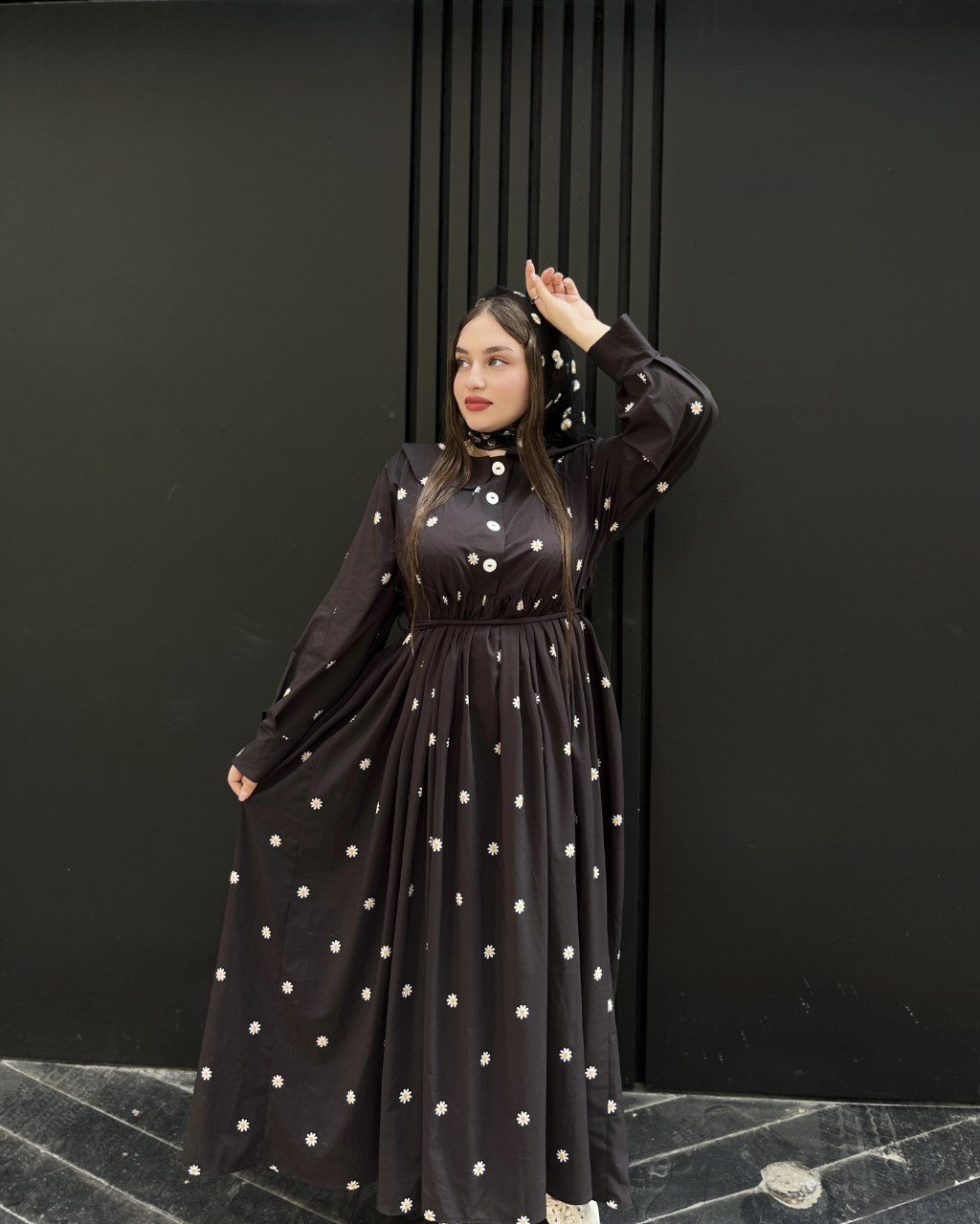 پیراهن بلند کلوش بابونه
